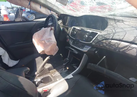 2013 Honda Accord Ex-L V-6 from USA, damaged, VIN 1HGCR3F80DA017755